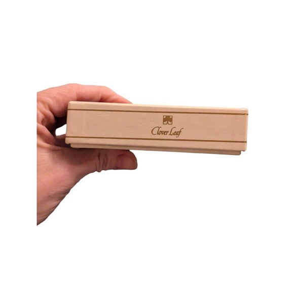 Clover Leaf Melamine Cork Back Botanical Table Mats Boxed Set of 6 - UK VTG MCM - Picture 3 of 16